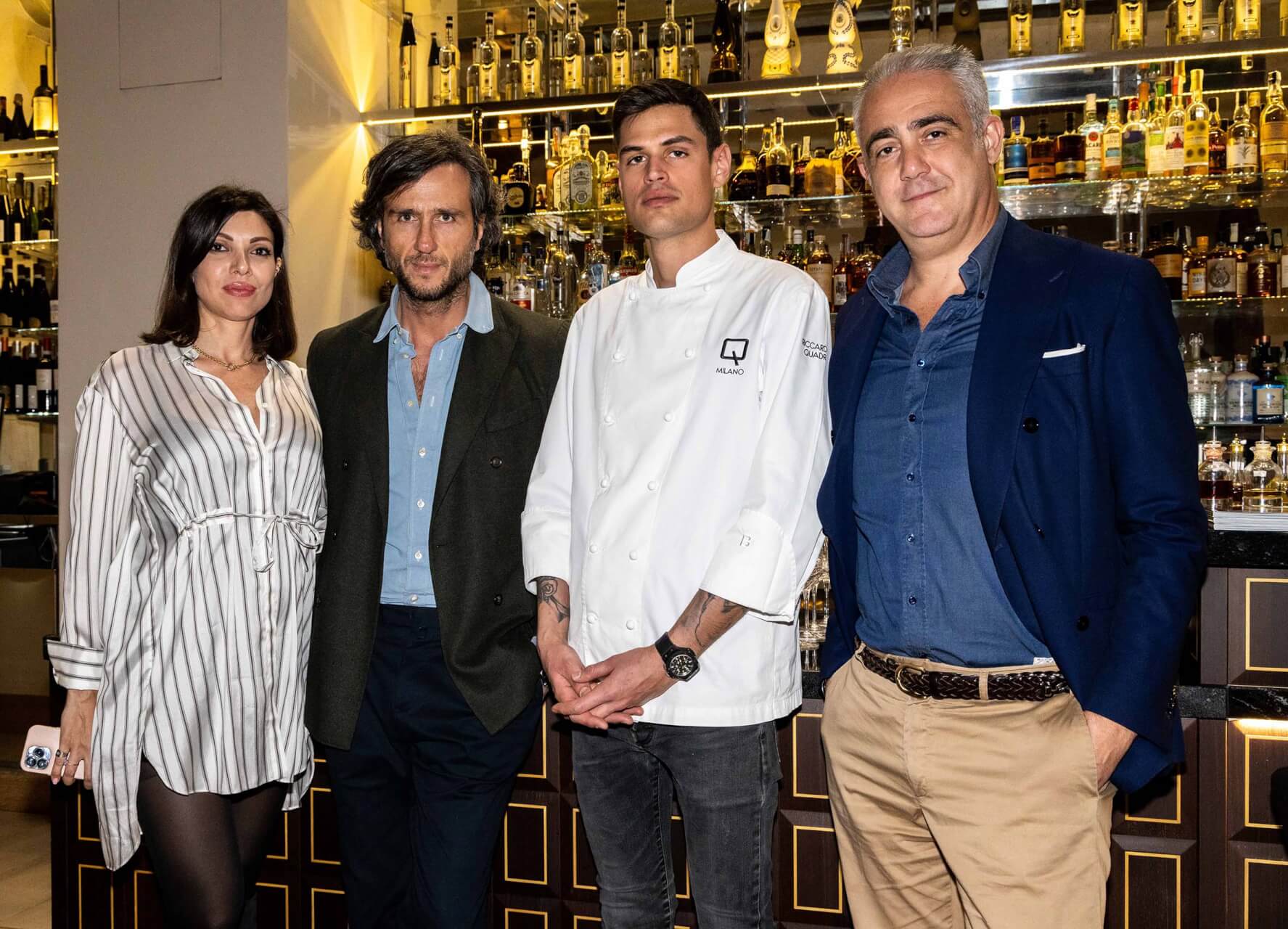 Emanuela Matioli, Alex Vittorio Lana, Riccardo Quadri e Matteo Parigi Bini